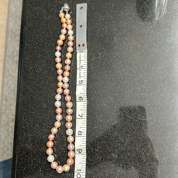 Genusis  Multi-Color Freshwater Pearl Necklace - Picture 2 of 6